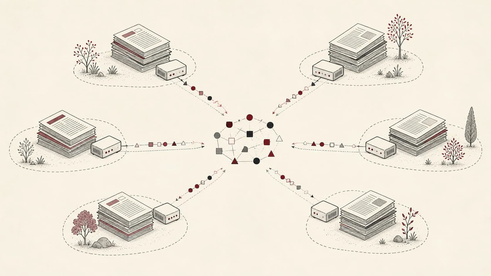 Federated Learning Without Sharing Raw Data